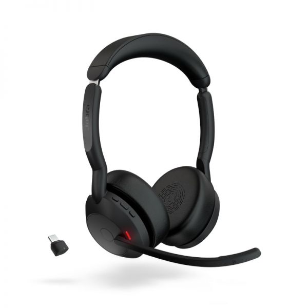 Jabra Evolve2 55 Stereo UC mit USB-C Dongle