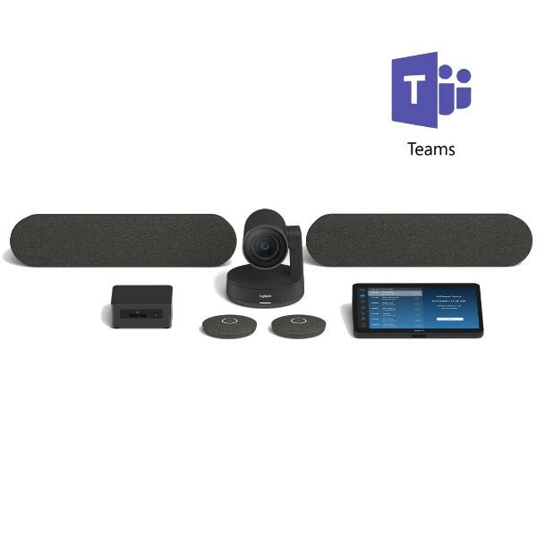 Logitech Großraumlösungen für Microsoft Teams