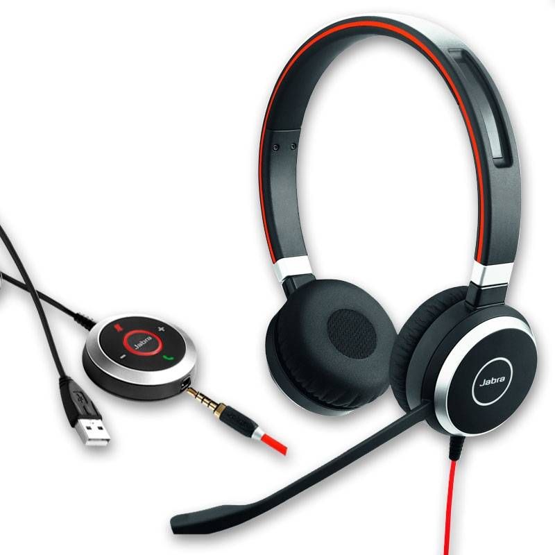 Jabra Evolve 40 MS Stereo (USB + 3,5mm Klinke) - 6399-823-109
