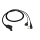 Kenwood Headset Kit EMC-11W für 2 Pin Funkgeräte