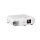Epson EB-W49 projector top controls and lens
