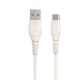USB-A-auf-USB-C-Kabel, 1 m, weiß