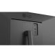 Rear detail of LG 34-inch UltraWide monitor