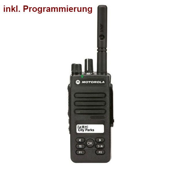 Motorola DP2600 mit Programmierung