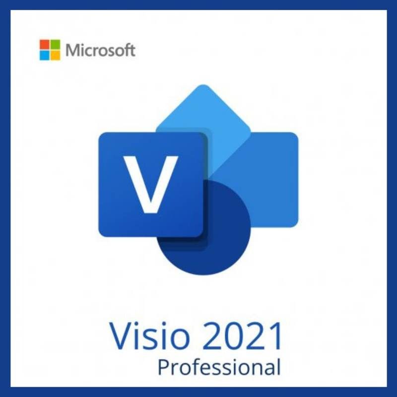 Microsoft Visio 2021 Professional Software Diagramme