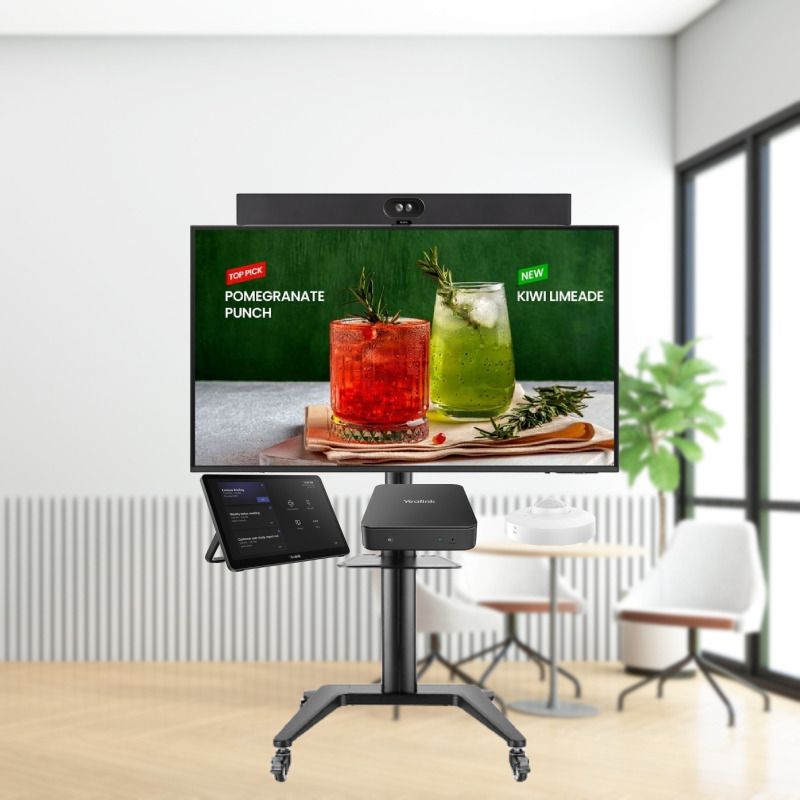 Pack Yealink MTR Windows Huddle Room mit Rollwagen