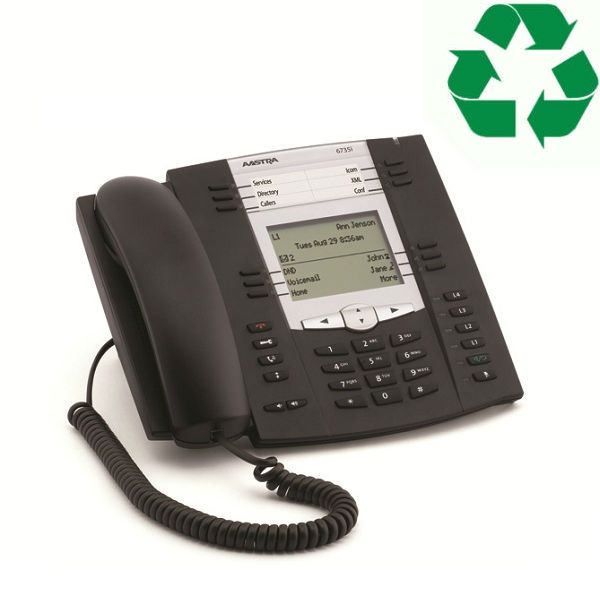 Mitel 6735 SIP Phone (Aastra 6735i) - generalüberholt