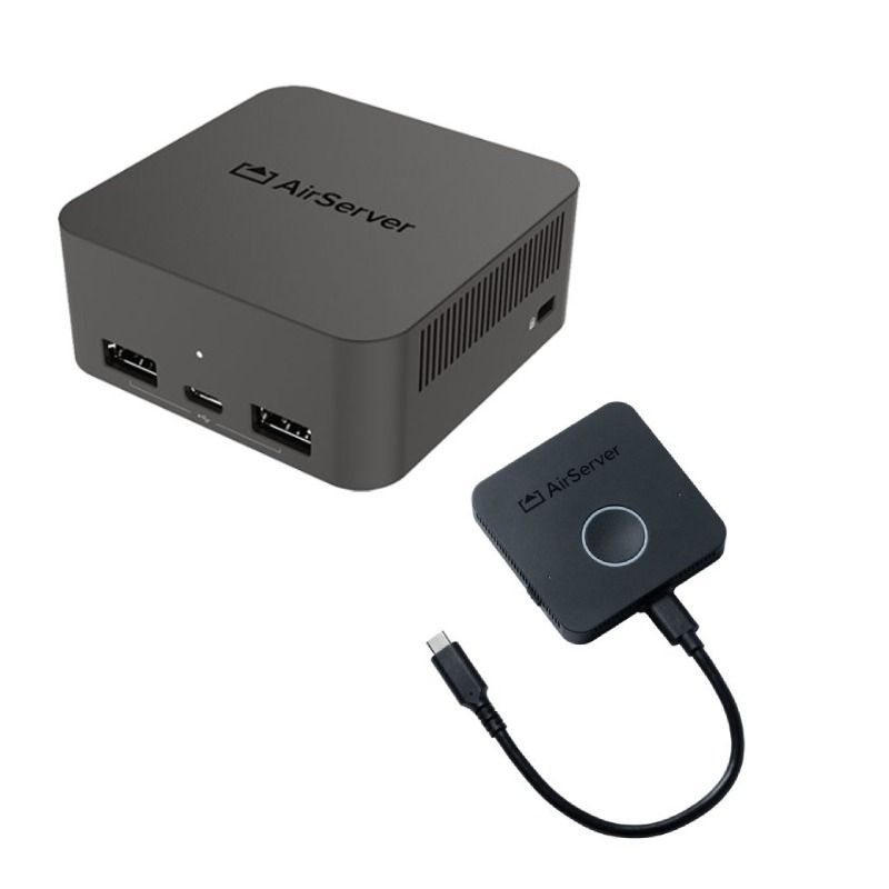 AirServer Connect 3-Paket + BYOM-Taste – Drahtlose 4K-Freigabe