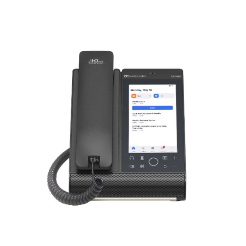 AudioCodes C470HD Zoom IP Telefon mit Touchscreen