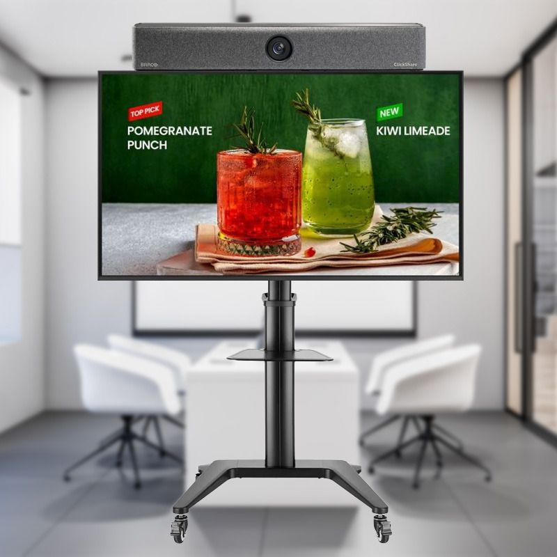 Pack Barco Bar Small Room BYOD mit Rollwagen