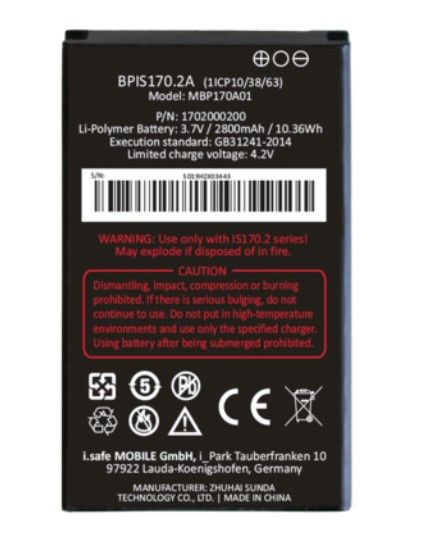 I.Safe Batterie für IS170.2