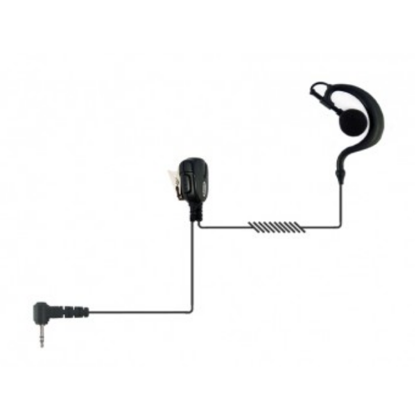 Ohrhaken-Headset mit Hochleistungskabel für Motorola-Funkgeräte