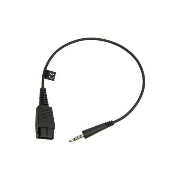 Jabra QD-Kabel mit 3.5 mm-Klinke für Blackberry und iPhone