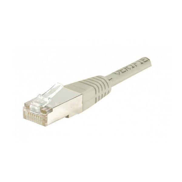 0,5m CAT 5e Netzwerkkabel F/UTP Grau