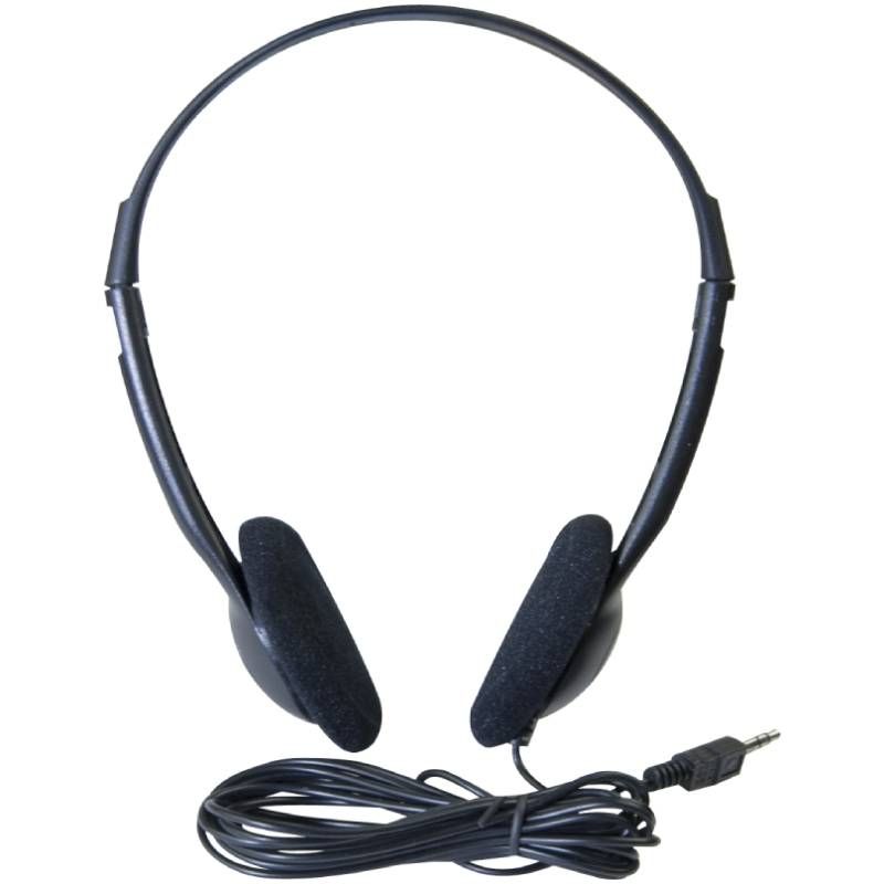 Duo-Kopfhörer mit 3,5mm-Anschluss ohne Mikro, nur Hören
