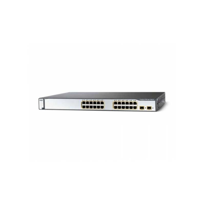 Cisco WS-C3750-24PS-S - generalüberholt