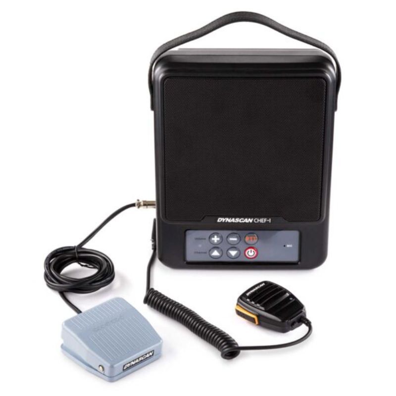 Dynascan Chef-1 PMR-446 Sende-Empfangsgerät mit Fußschalter