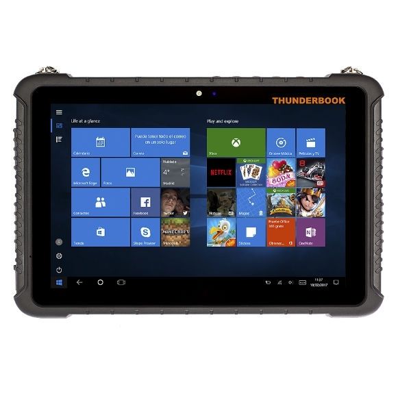 Thunderbook Colossus W100 - C1020G mit Windows PRO und 2D- Barcodescanner