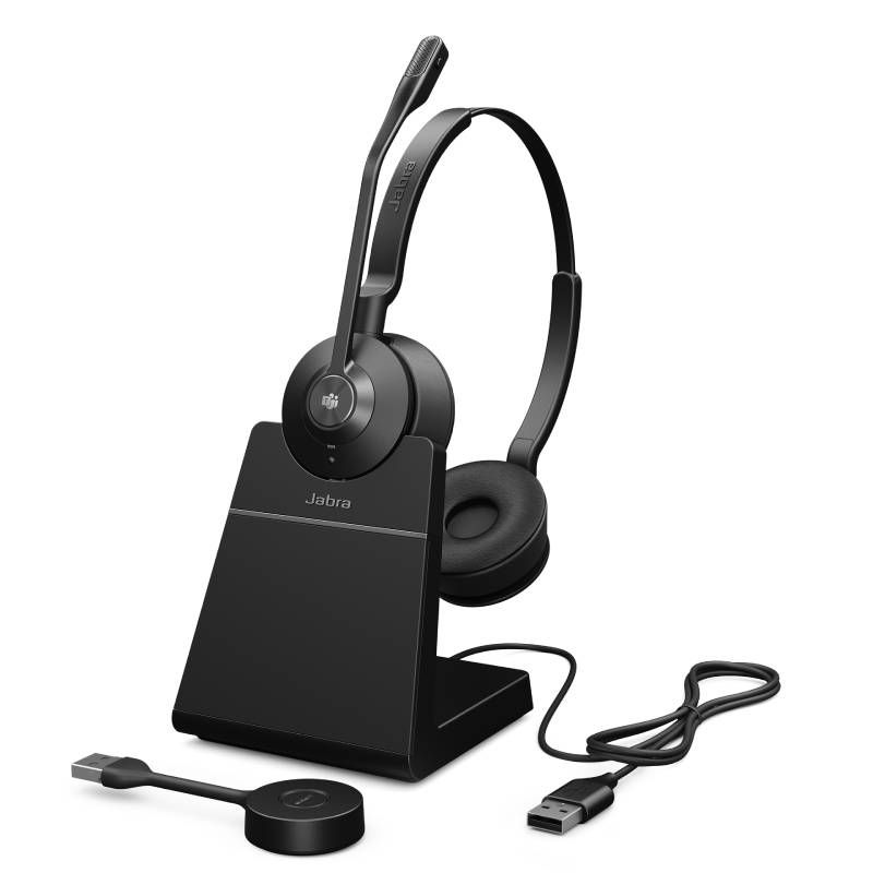 Jabra Engage 55 Duo MS USB-A mit Basisstation