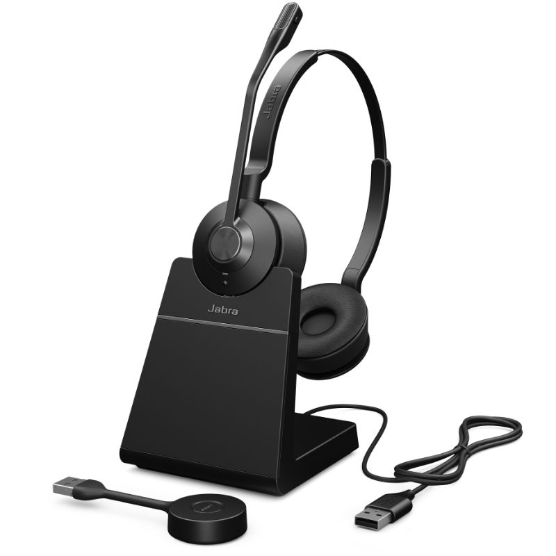 Jabra Engage 55 duo UC USB-A mit Ladestation