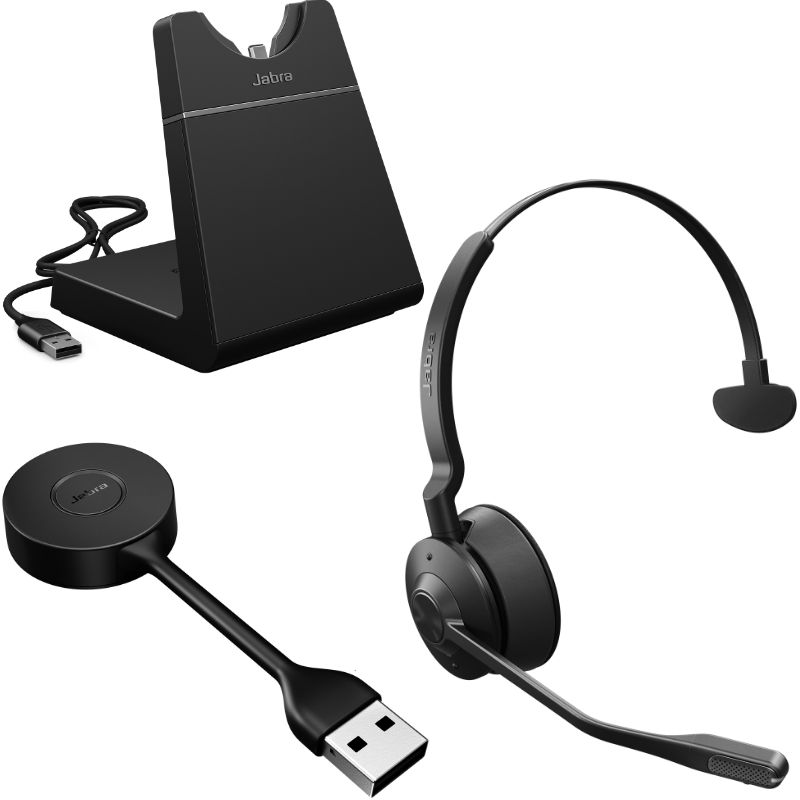 Jabra Engage 55 Mono UC USB-A mit Basisstation