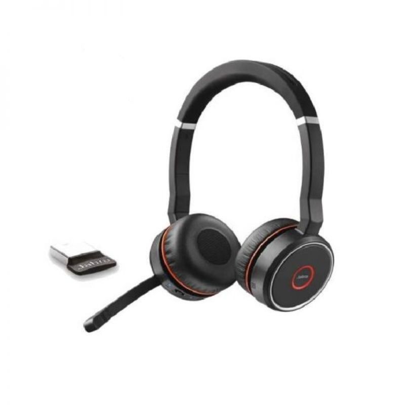 Jabra Evolve 75 UC Stereo, Link 380 Refurbished