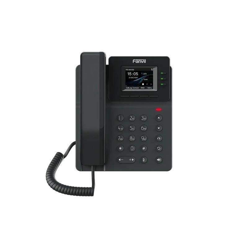 Fanvil V60P Gigabit-IP-Telefon mit Farbdisplay