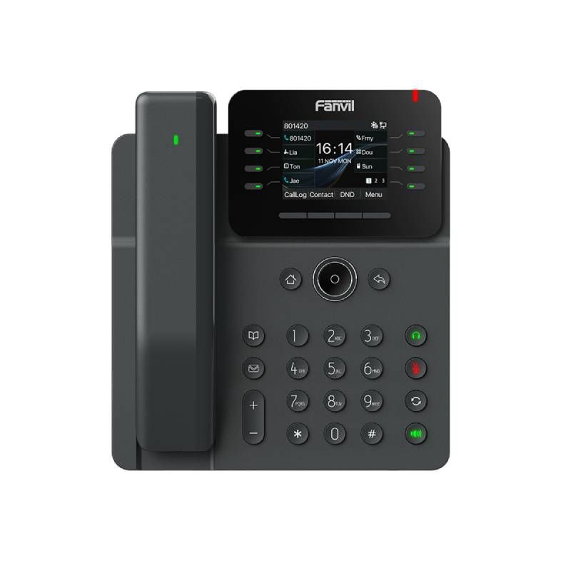 Fanvil V62 Pro IP-Telefon Schwarz