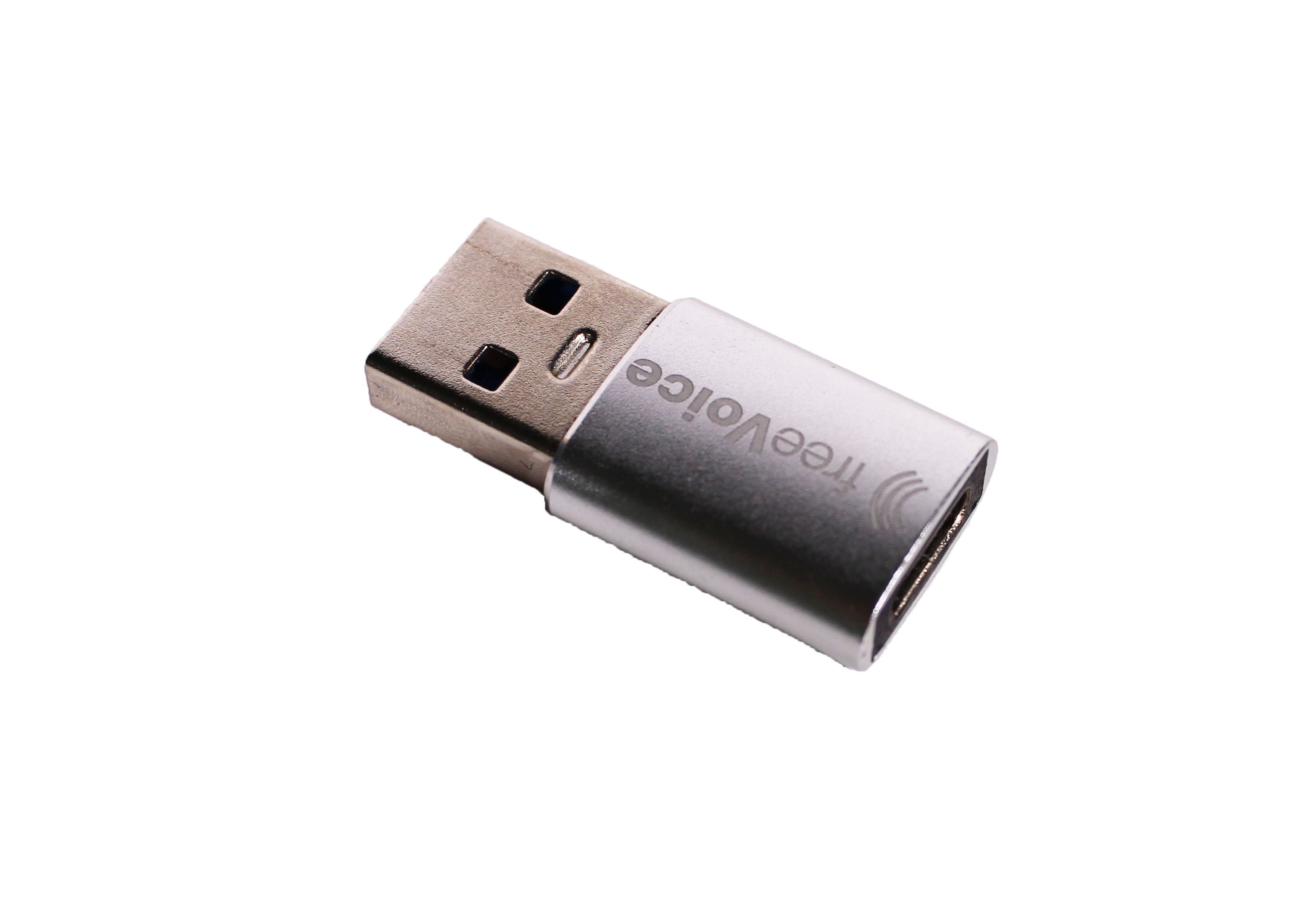 freeVoice Connect USB Adapter - USB-C -> USB-A