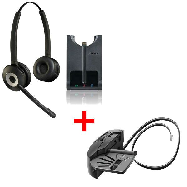 Pack: Jabra Pro 920 Duo + Hörerlifter GN1000