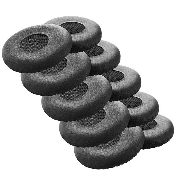 10 Stk. Ohrpolster für Jabra Evolve 20, 30, 40 & 65 Headsets