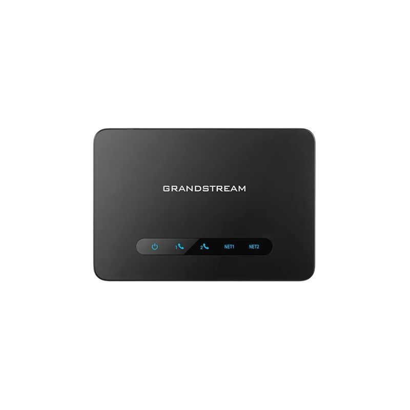 Grandstream HT812 V2 ATA VoIP mit 2 Gigabit-Anschlüssen