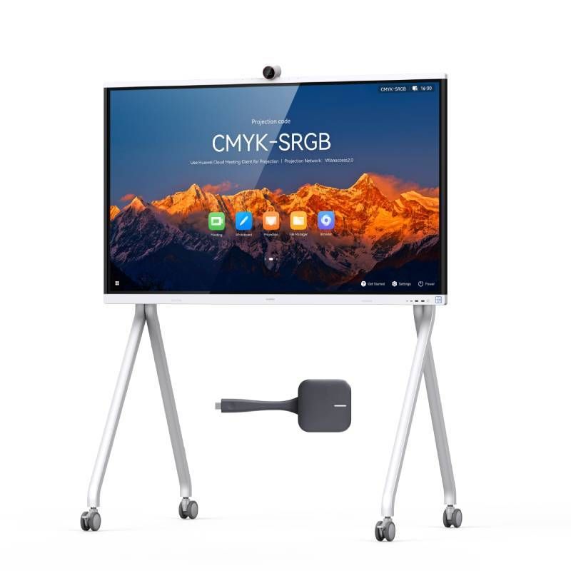Huawei IdeaHub S2 65'' + Rollwagen + Content sharing Button