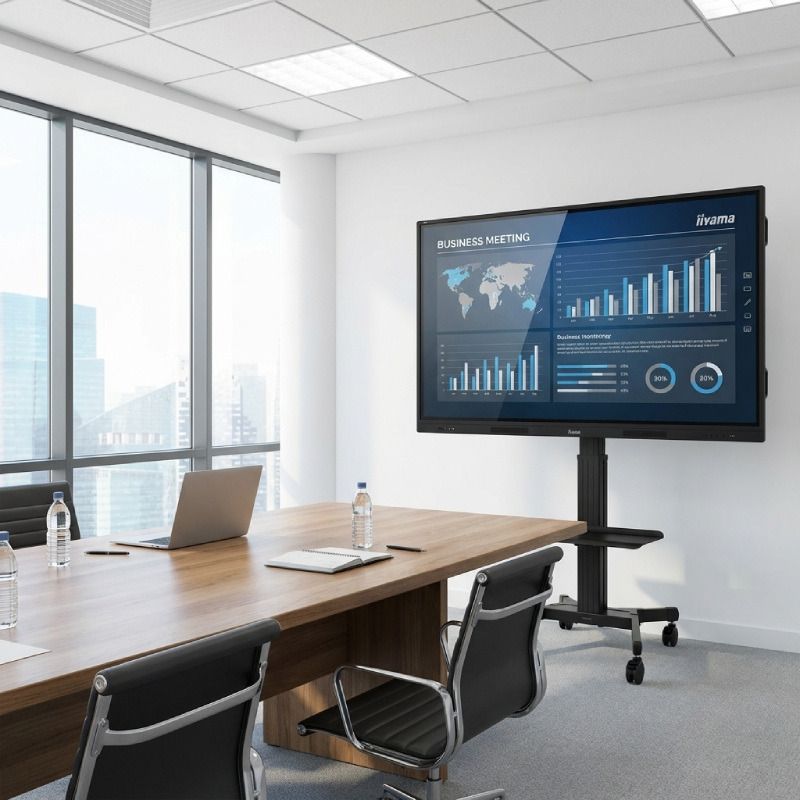 Pack iiyama ProLite LH6560UHS-B2AG 65'' Display + Rollwagen Vision VFM-F22