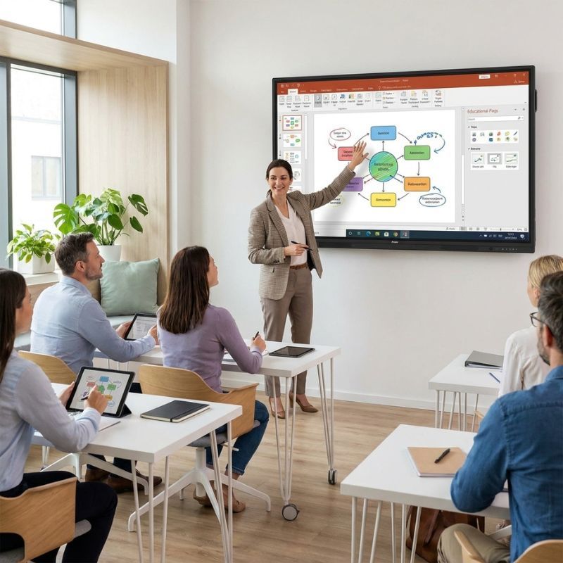 iiyama ProLite TE7513A-B2AG Interaktives 4K-Display, 75 Zoll