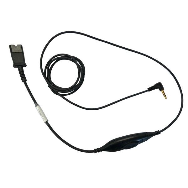 QD-Kabel mit 3.5mm Klinkenstecker für Alcatel IP Touch