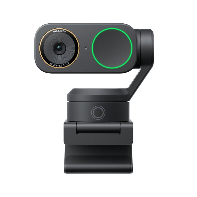 Insta360 Link 2 Pro Schwarz 4K-Webcam mit KI