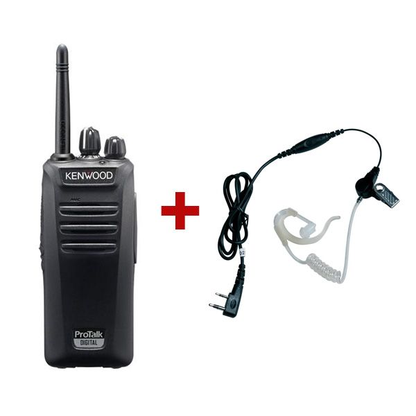 2er Set Kenwood Protalk TK-3501E + 2 Bodyguardkit 