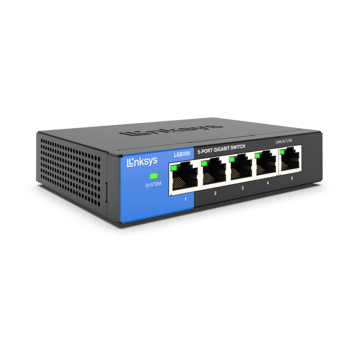 Linksys LGS105 5-Port Desktop Gigabit-Switch