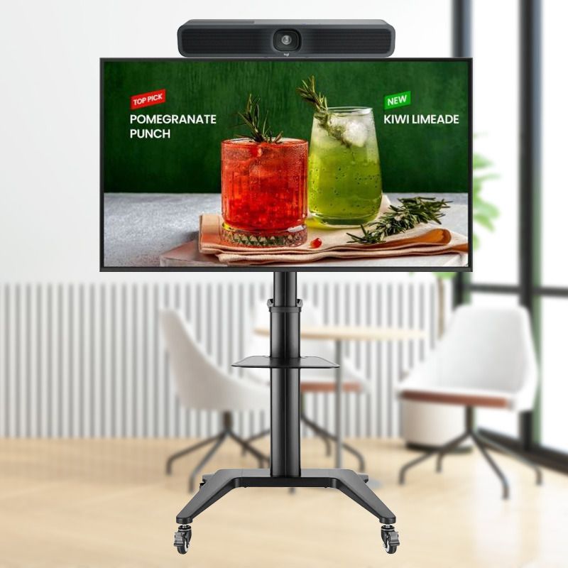 Pack Logitech Huddle Room BYOD mit Rollwagen