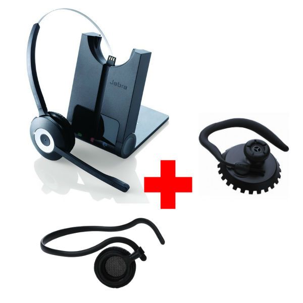 Pack: Jabra PRO 920 mit 3 Trageformen