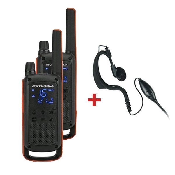 2er Set Motorola Talkabout T82 + 2 Freisprechkits