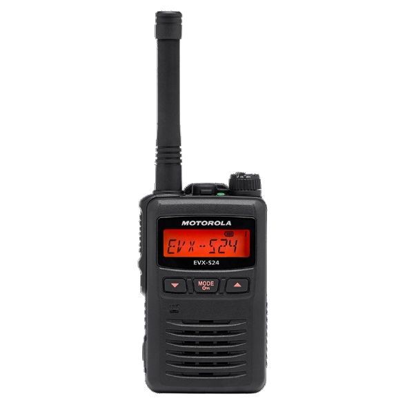 Motorola EVX-S24 - UHF schwarz
