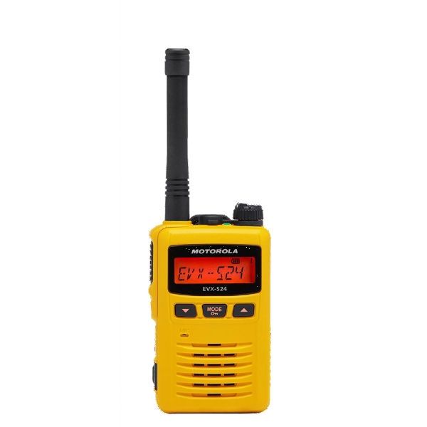 Motorola EVX-S24 - UHF gelb
