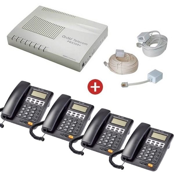Orchid Telecom PABX 308 + Starter Pack 