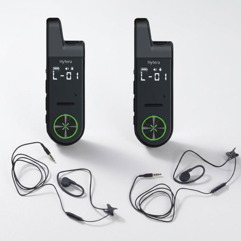 2-er Pack Hytera Mini S1 + 2 BM11 Headsets