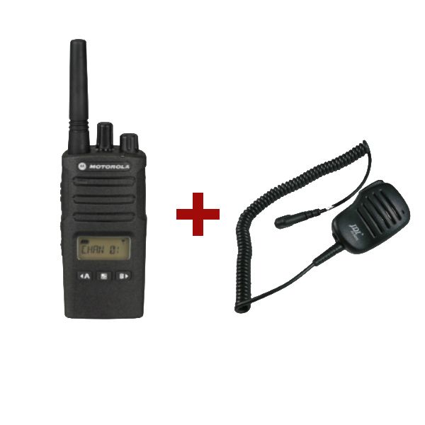 Motorola XT460 + Lautsprecher-Mikrofon-Kombination