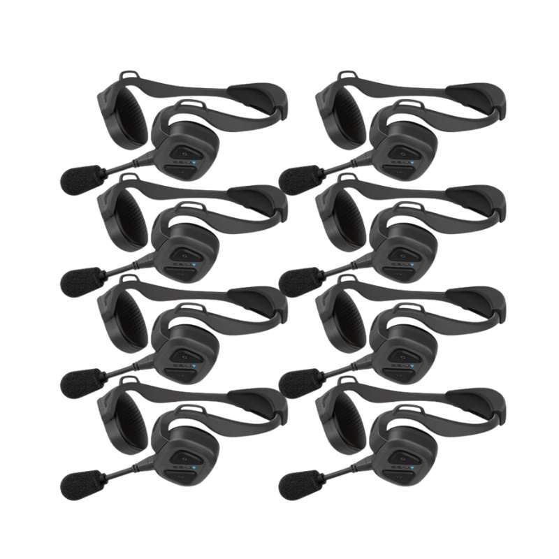8er-Pack Sena Nautitalk Bosun Mesh-Headsets