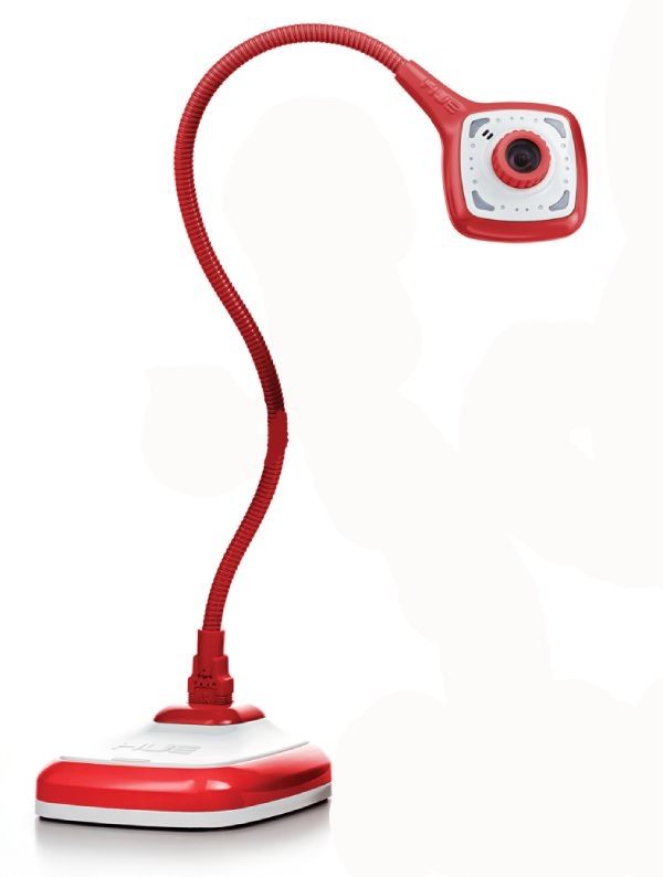 Flexible Webcam in Rot / Dokumentenkamera 