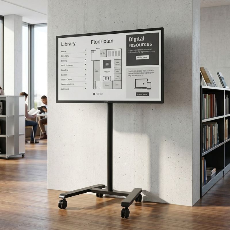 Pack Philips Tableaux 5150I ePaper 32" + mobiler Ständer B-Tech BT7504